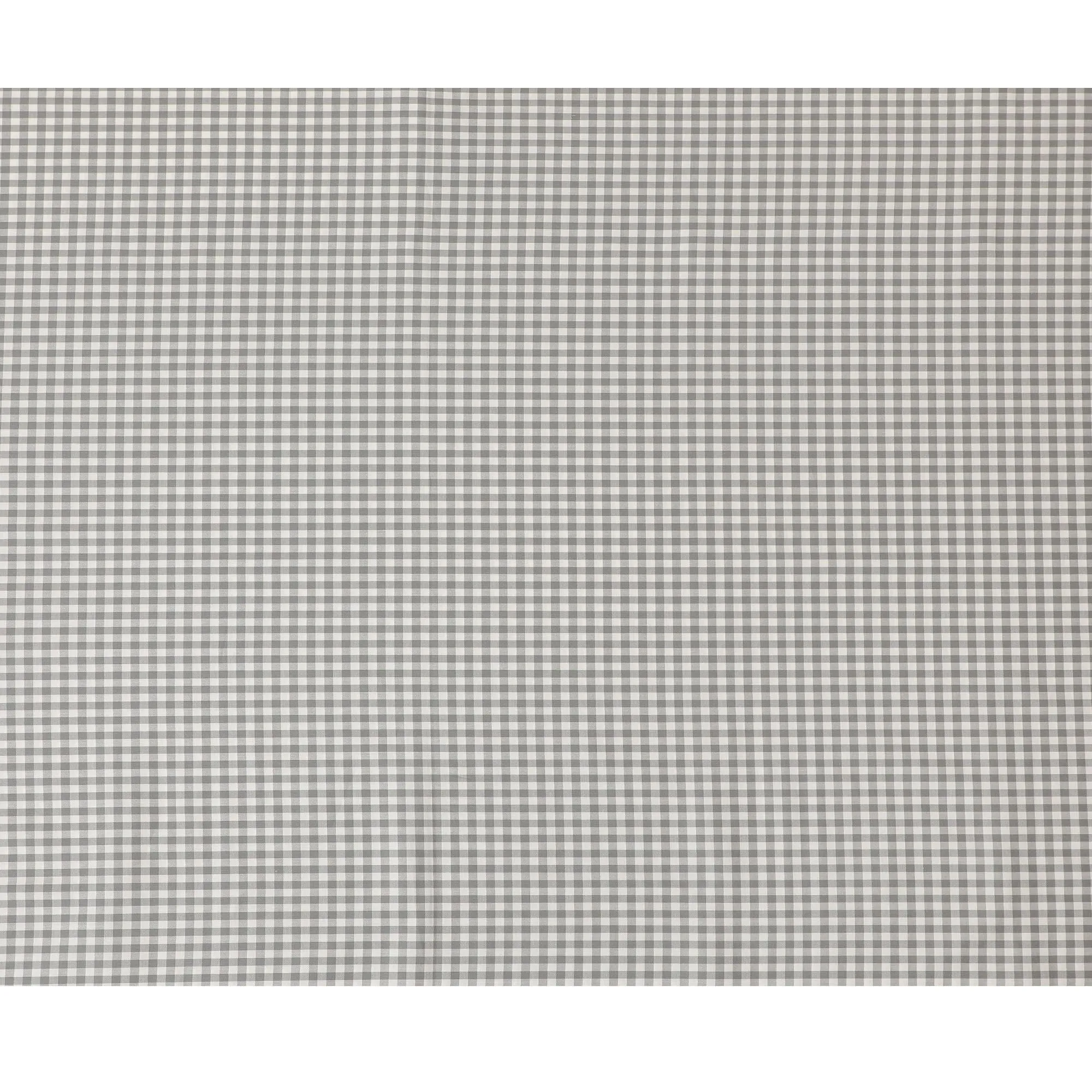 Classic Gingham Check 100% Cotton Shirting Fabric - Versatile 150cm Width-D18585