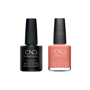 CND - Vinylux Topcoat & Mauve-Morphosis  0.5 oz - #475