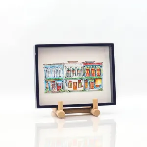 Navy Lacquer Trinket Tray - Emerald Hill